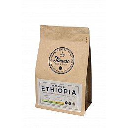 Кава в зернах свіжопрожарена Jamero Арабіка Ефіопія Джіма 15 х 225 г (3.375 кг)