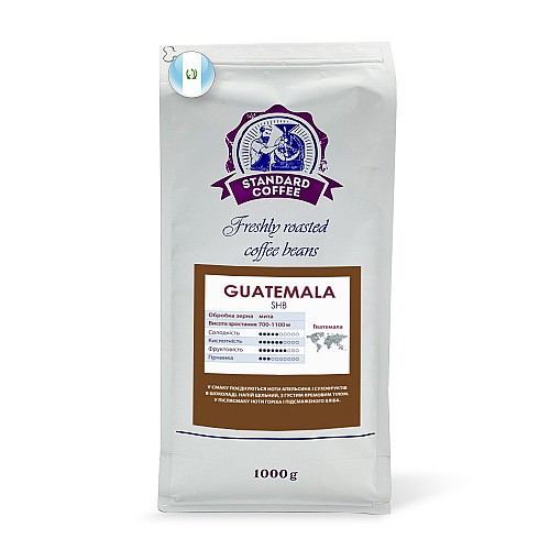 Кофе молотый Standard Coffee Гватемала SHB 100% арабика 1 кг