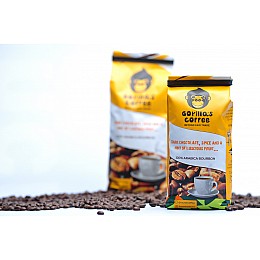 Кофе Арабика в зернах 250г Средняя обжарка Gorillas Coffee