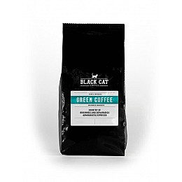 Кава в зернах Black Cat Green 50% Арабіки 50% Робусти 250г