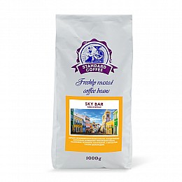 Кава в зернах Standard Coffee Скай Бар купаж 80% арабіки 20% робусти 1 кг