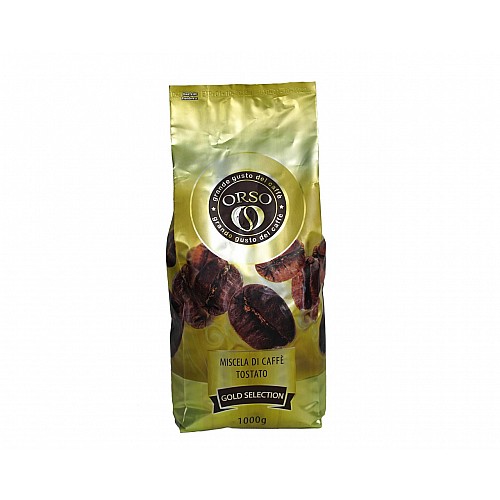 Кава в зернах Orso Gold selection 100 % Арабіка 10 шт х 1 кг
