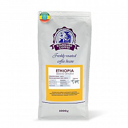 Кофе молотый Standard Coffee Эфиопия Сидамо 4грейд 100% арабика 1 кг