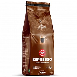 Кава в зернах Купаж Trevi Espresso 60% Арабіка 40% Робуста 1 кг