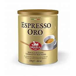 Кава помелена Saquella Espresso ORO 250 г.