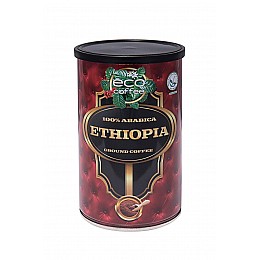 Кава помелена Jamero випалена Арабіка Ефіопія банка 12 х 250 г (10000150)