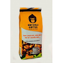 Кава Арабіка 250г помелена Середня обсмажка Gorillas Coffee