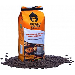 Кава Арабіка 250г в зернах Середньо-темне обсмаження Gorillas Coffee