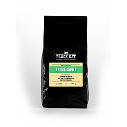 Кава в зернах Black Cat 100% Арабіка Арома Крема Південна Америка Колумбія Кенія 1 кг (11-350)