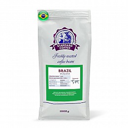 Кава в зернах Standard Coffee Бразилія Моджіана 100% арабіка 1 кг