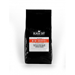 Кофе в зернах Black Cat Red 70% Арабики 30% Робуста 250г