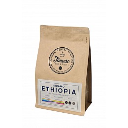 Кава в зернах свіжопрожарена Jamero Арабіка Ефіопія Сідамо 225 г.