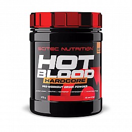Енергетик Scitec Nutrition Hot Blood Hardcore 375 г / 30 порцій / Чорна смородина Годжі ягоди