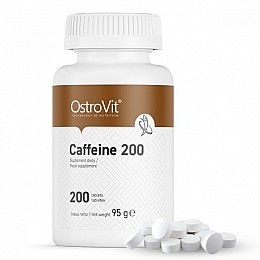 Енергетик OstroVit Caffeine 200 Tabs