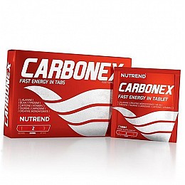 Энергетик с углеводами и кофеином Carbonex Nutrend 12таб (11119007)