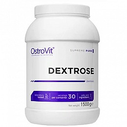 Енергетик OstroVit Dextrose 1500 г /30 порцій/ Апельсин