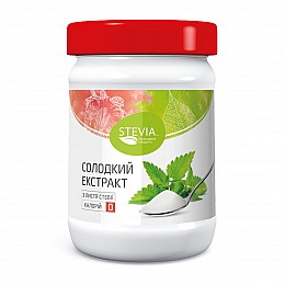 Натуральный заменитель сахара Stevia в банке 150 г (4820130350037)