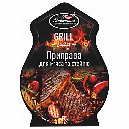 Приправа для мяса и стейков "Гриль Эксперт" Любисток 30 г