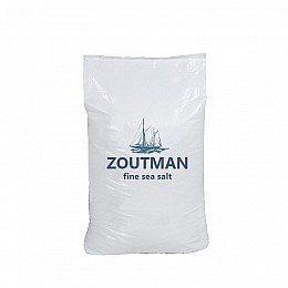 Морская соль мелкого помола Zoutman Fine Sea Salt Бельгия 25 кг