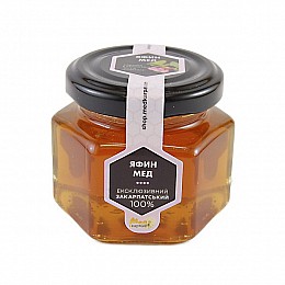 Мед пчелиний натуральний Мед Карпат Яфін мед 120г