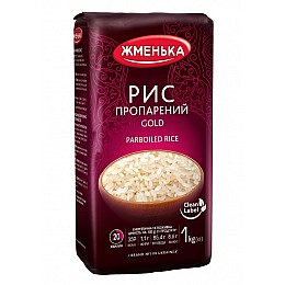 Рис пропаренный Gold Премиум Жменька 1 кг