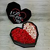 Подарунковий набір Кукумбер Страстної любові Raffaello з трояндами 8-0418