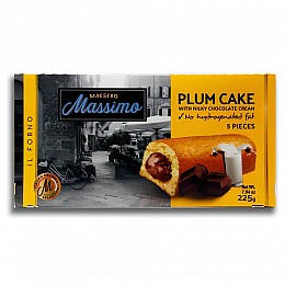Бісквіт Maestro Massimo Plum Cake Chocolate 225 г