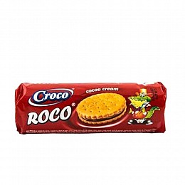 Печиво з шоколадним кремом CROCO ROCO 150 г.