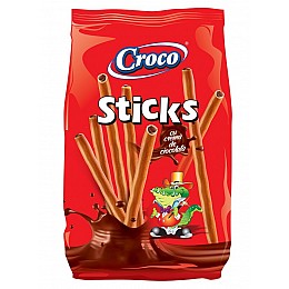 Палочки с шоколадным кремом CROCO STICKS 80 г