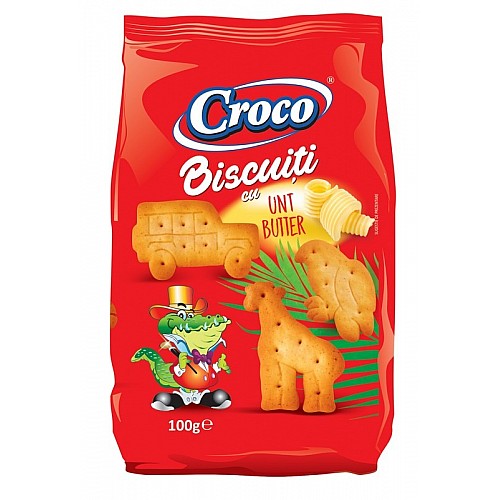 Печиво з вершковим маслом Zoo CROCO 100 г