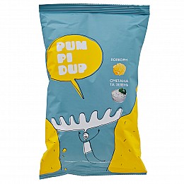 Попкорн PUM PI DUP сметана с зелененью 90 г