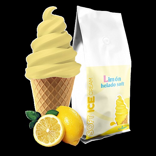 Мікс для молочного морозива Soft Лимон 1 кг