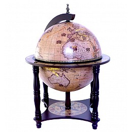 Глобус-бар на ножках настольный Земной шар Jufeng SK33006N