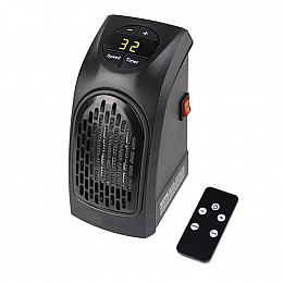 Тепловентилятор з пультом Handy Heater 400 Вт Чорний (55509873)