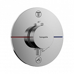 Термостат на 2 потребителя Hansgrohe ShowerSelect Comfort S хром 15554000