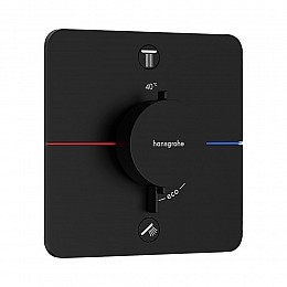 Термостат на 2 потребителя Hansgrohe ShowerSelect Comfort Q Черный матовый 15583670