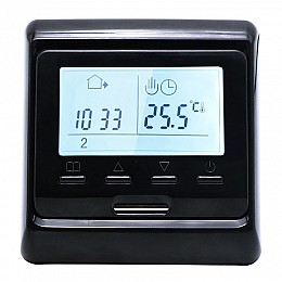 Wifi термостат для газового и электрического котла с LCD дисплеем Minco Heat MK60L Черный (100862)