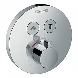 Термостат для душа на 2 потребителя Hansgrohe ShowerSelect S 15743000