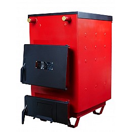 Твердотопливний котел Termico КВТ 18 кВт Червоний