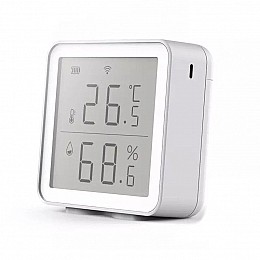 Wifi термометр гигрометр комнатний з датчиком температури і вологості Nectronix TG-12w, додаток Tuya для Android IOS (100745)