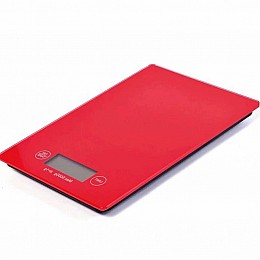Весы кухонные электронные Domotec MS-912 до 5kg/ 0.1gr Красный (200753 RED)