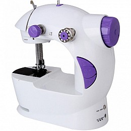 Швейна машинка Mini sewing machine SM-202A 4в1 Біла (kz191-hbr)