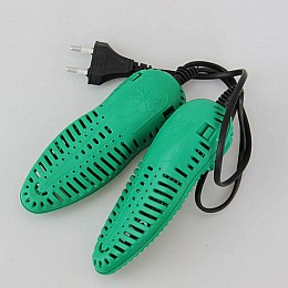 Сушилка для обуви Попрус Универсальная электрическая 8 W Зеленая
