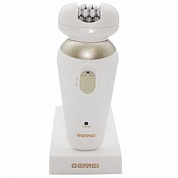 Универсальный эпилятор Gemei GM-7005 5 в 1 Белый с золотистым