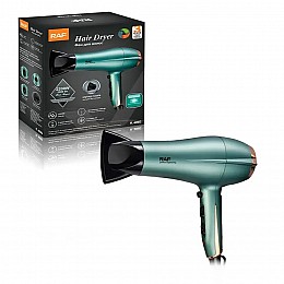 Профессиональный фен для сушки и укладки волос с ионизацией VGR V-409 2200W Зелёный