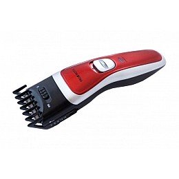 Машинка для стрижки волос аккумуляторная PROMOTEC PM-353 Красная