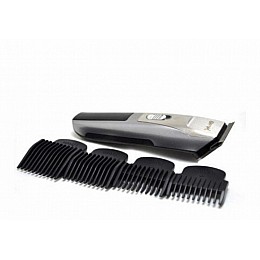 Машинка для стрижки волос Gemei GM6022 аккумуляторная Серебристая (301070)