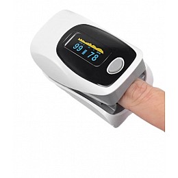 Пульсоксиметр на палец для изменения пульса и сатурации крови Pulse Oximeter C101A3 (MAS40388)
