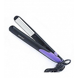 Гофре для волос Gemei-1953 Черный с фиолетовым (200401)