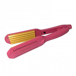 Утюжок гофре для укладки волос Gemei GM-1959 Розовый